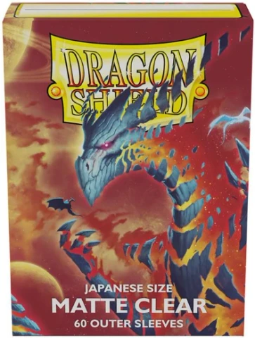 Clear Outer - 60 Count - Matte - Dragon Shield